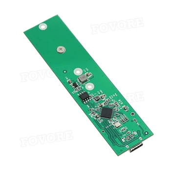 USB 3.1-M. 2 NGFF SSD Mobiliojo standžiojo disko dėžutė Adapterio Kortelės Išorės Talpyklos Atveju m2 SATA SSD USB 3.1 2230/2242/2260/2280