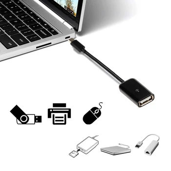 USB-C 3.1 C Tipo Male į USB 2.0 Female Kabelio Adapteris OTG už Ulefone Dvyniai Pro / Z Pro / Super / Ulefone Ateities Telefono Adapteriai
