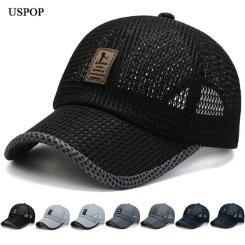 USPOP Vasarą rinktinėje vyrų bžūp kvėpuojantis beisbolo kepurės, reguliuojamas skydelis bžūp