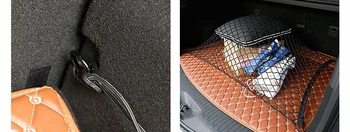 Už Renault Koleos 2017 2018 Galiniai automobilio krovinių saugojimas prietaiso laikymo elastinga vežėjas junglumo tinklą, automobilio vidaus saugojimo krepšys saugojimo