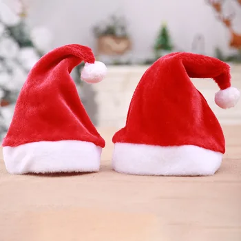 Žiemos vaiko suaugusiųjų Kalėdų dovana Apdailos Porų Santa Claus Mezgimo Kepurė Vyrų ir moterų Skullies Beanies Šiltas pompom Skrybėlę S01
